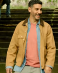 Erick Elias The Accident Fabián Valleyo Brown Cotton Jacket