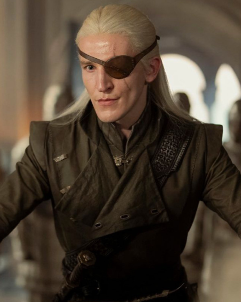 Ewan Mitchell Tv Series House Of The Dragon Prince Aemond Targaryen Green Trench Coat Ewan Mitchell Tv Series House Of The Dragon Prince Aemond Targaryen Green Trench Coat