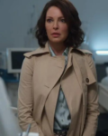 Katherine Heigl Firefly Lane Tv Series Tully Hart Beige Cotton Trench Coat