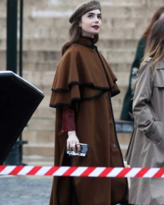 Lily Collins Emily In Paris Emily Cooper Coat
