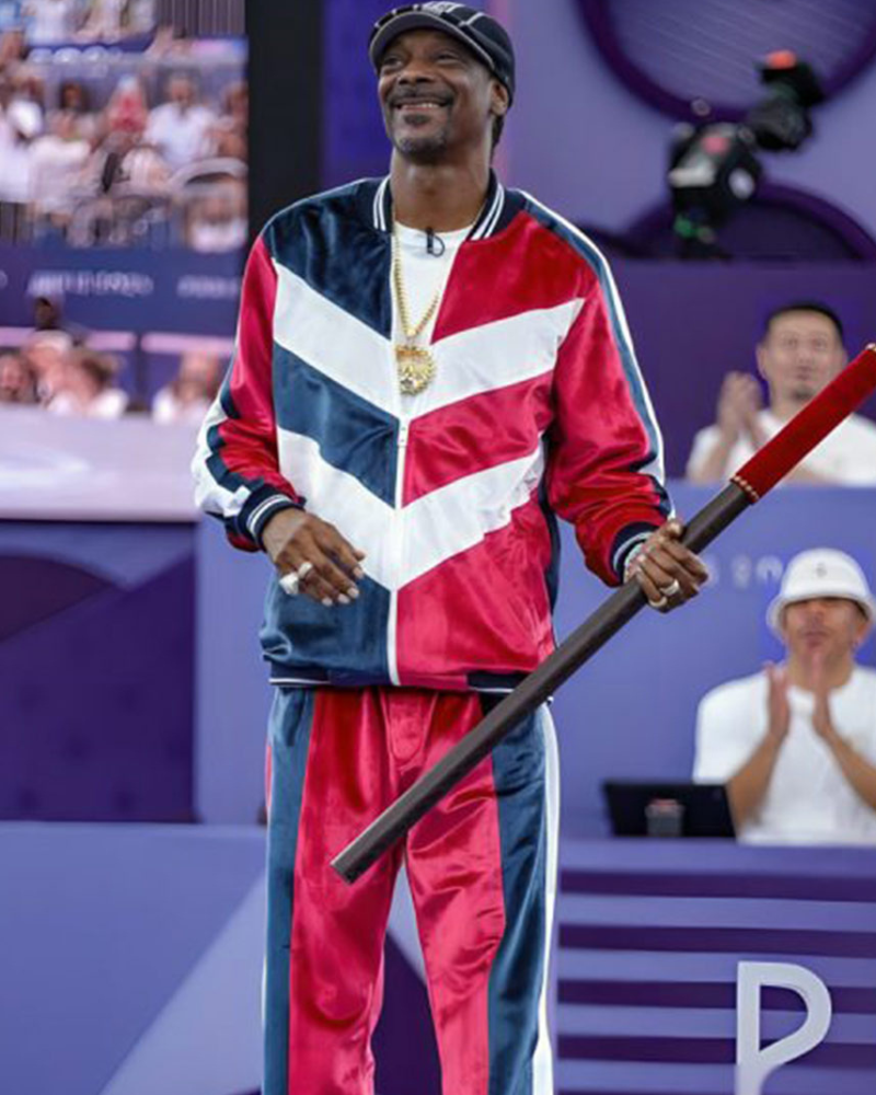 Paris Olympics 2024 Snoop Dogg Breakdancing Tracksuit Paris Olympics 2024 Snoop Dogg Breakdancing Tracksuit