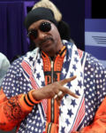 Snoop Dogg Paris Olympics 2024 Orange Bandana Tracksuit