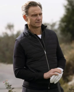 Tony Goldwyn Tv Series Hacks 2024 Bob Lipka Black Quilted Vest