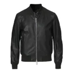 Black-Leather-Bomber-Jacket