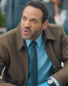Daniel Sunjata High Potential 2024 Karadec Brown Jacket