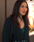 Esther Roklov Tv Series Nobody Wants This 2024 Jackie Tohn Belted Cardigan