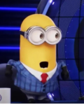 Kevin The Minion 2024 Tv-movie Despicable Me 4 Checked Blue Blazer