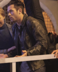 Leo Howard The 100 Tv Series August Black Leather Jacket