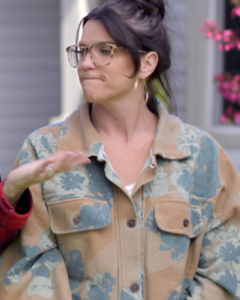Lyndsay Lamb Unsellable Houses S05 Beige And Blue Floral Jacket