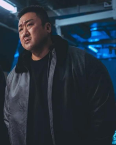 Ma Seok-do Beomjoidosi 4 Ma Dong-seok Black Jacket