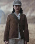 Young Ye Wenjie 3 Body Problem Zine Tseng Brown Cotton Jacket