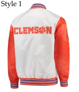 clemson-orange-bomber-satin-jacket-scaled
