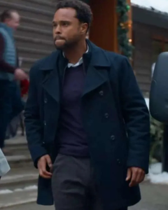 Daylin Willis Holiday Crashers 2024 Sebastian Burke Blue Peacoat
