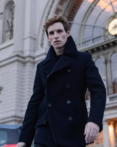 Eddie Redmayne The Day Of The Jackal Tv Series 2024 Jackal Wool Peacoat
