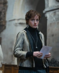 Julia Garner Movie Apartment 7a 2024 Fur Jacket