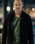 Michael Fassbender The Agency Tv Series S01 Martian Black Suede Jacket