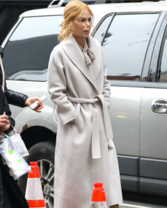 Romy Film Babygirl 2024 Nicole Kidman White Coat