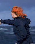Saoirse Ronan The Outrun 2024 Rona Black Jacket