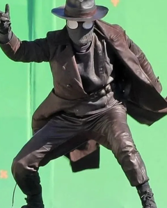 Tv Series Spider Noir Season 1 2025 Peter Parker Brown Leather Trench Coat