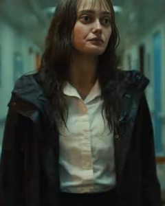 Ella Purnell Sweetpea 2024 Rhiannon Lewis Hooded Jacket