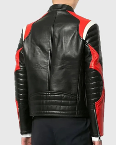 Holt Black Biker Leather Jacket
