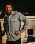 Jack In Time For Christmas 2024 Movie Jack Whitehall Cotton Shirt