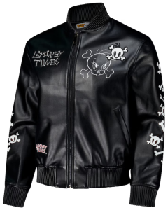 Looney Tunes Freeze Max Tweety Bones Black Full-zip Jacket