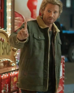 Luke Movie The Merry Gentlemen Chad Michael Murray Green Jacket