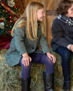 Mia All I Need For Christmas 2024 Kate Whiddington Checkered Coat