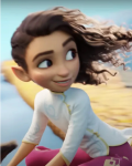 Spellbound Movie 2024 Princess Ellian White Jacket