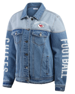 Wear By Erin Andrews Kansas City Chiefs Denim Jacket