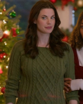 Beatrice Thompson Film Believe In Christmas 2024 Meghan Ory Green Sweater