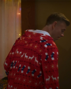Greyson Film A Christmas Less Traveled 2024 Eric Johnson Jumpsuit