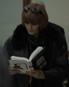 Lola Petticrew Tv Mini Series Say Nothing Dolours Price Black Shearling Coat