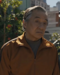 Mr. Han Karate Kid Legends 2025 Jackie Chan Orange Track Jacket