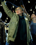 Penelope Crandall Movie Carol 2024 Franni Rae Cash Cain Green Hooded Jacket