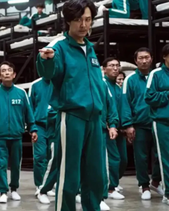Squid Game Green Tracksuit Costume