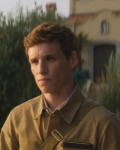 The Jackal Tv Series The Day of the Jackal Eddie Redmayne Brown Cotton Jacket
