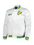 MLS 2025 LA Galaxy White Varsity Jacket