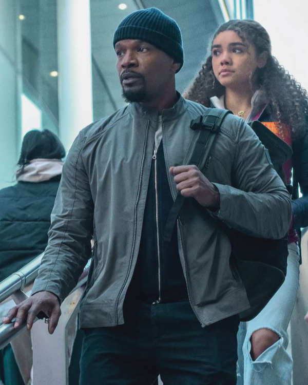 Back in Action Jamie Foxx Grey Jacket Back in Action Jamie Foxx Grey Jacket