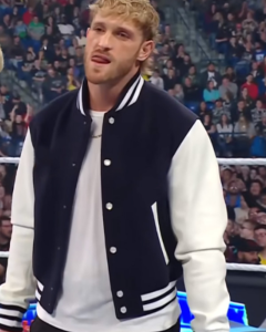 Logan Paul Smackdown Blue And White Jacket