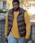 Luke Tennie Shrinking Tv Series S02 Sean Brown Puffer Vest