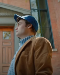 Young Werther 2024 Douglas Booth Brown Corduroy Blazer