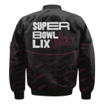 Super Bowl LIX New Orleans Bomber Jacket – Black