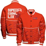 Super Bowl LIX New Orleans Varsity Jacket – Red