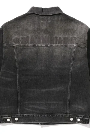 DISTRESSED 13OZ DENIM TRUCKER JACKET