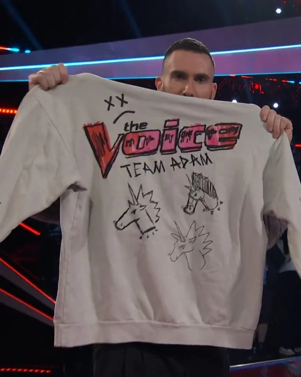 The Voice S27 Team Adam Hoodie The Voice S27 Team Adam Hoodie