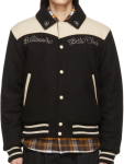 Billionaire Boys Club Off-White & Black Western Varsity Jacket