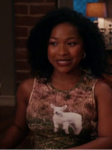 The Equalizer S5 Laya DeLeon Hayes Lamb Printed Tank