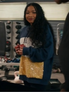 The Equalizer S5 Laya DeLeon Hayes Color Blocked Hoodie